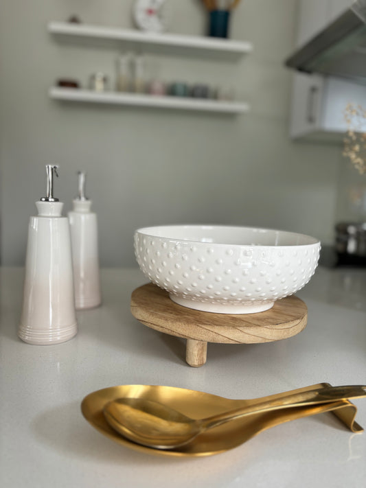 SM Dotted salad bowls