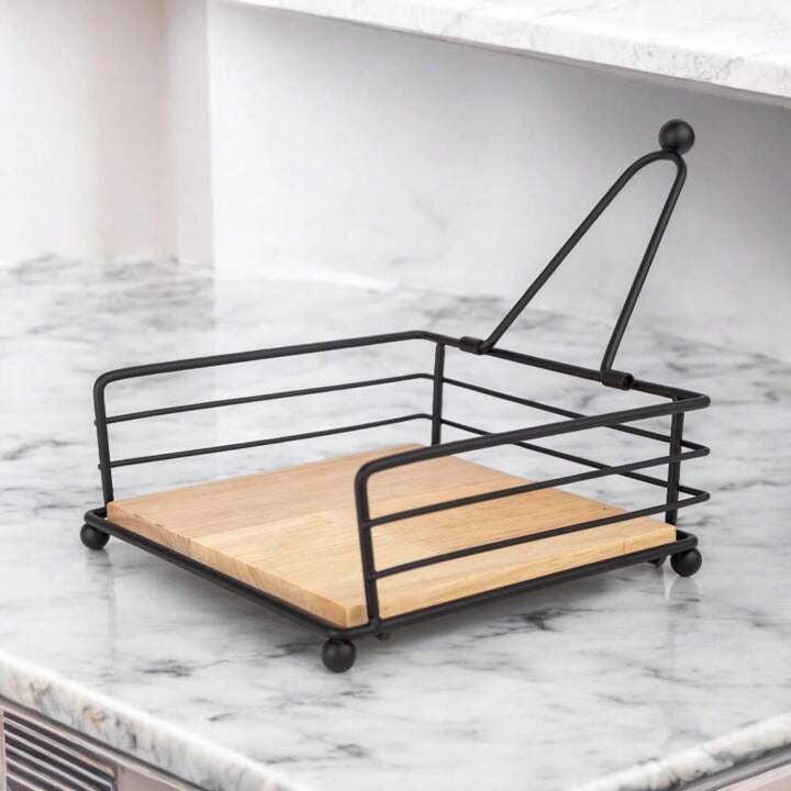 Serviette Holder Black