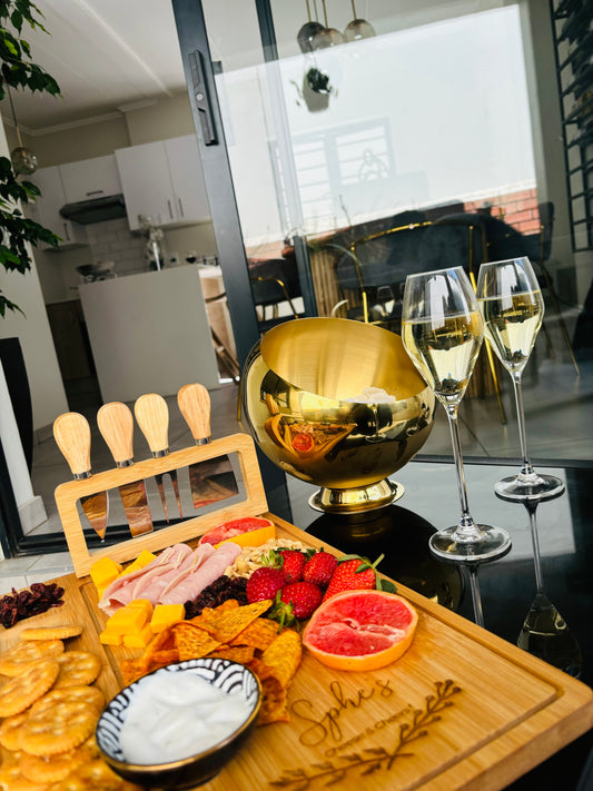 Personalized cheese board