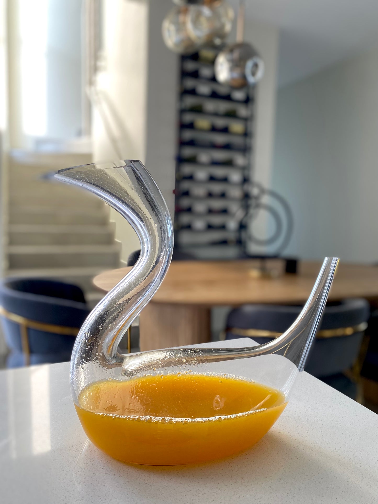 Duck shaped decante