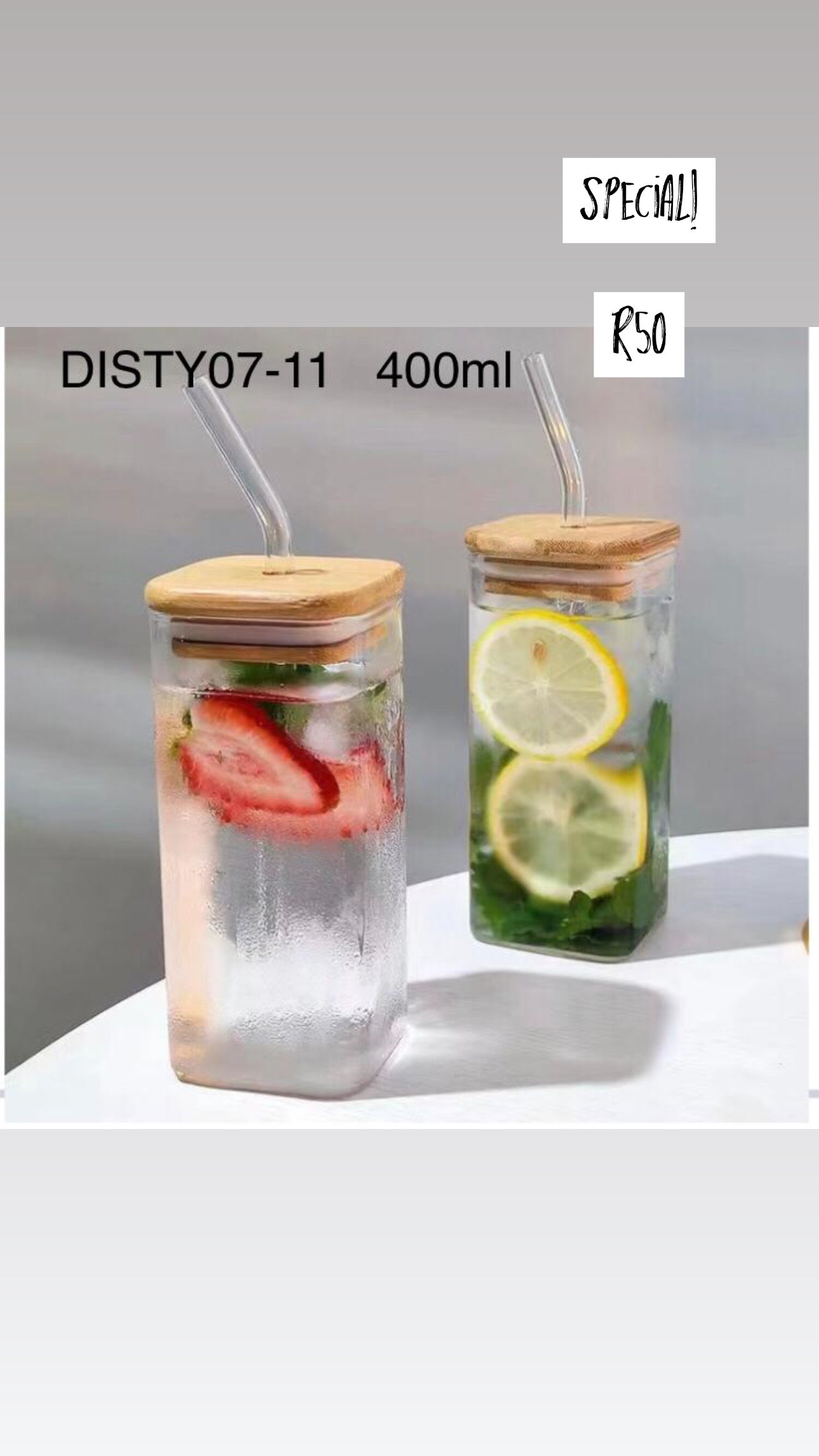 Square Glass Tumbler
