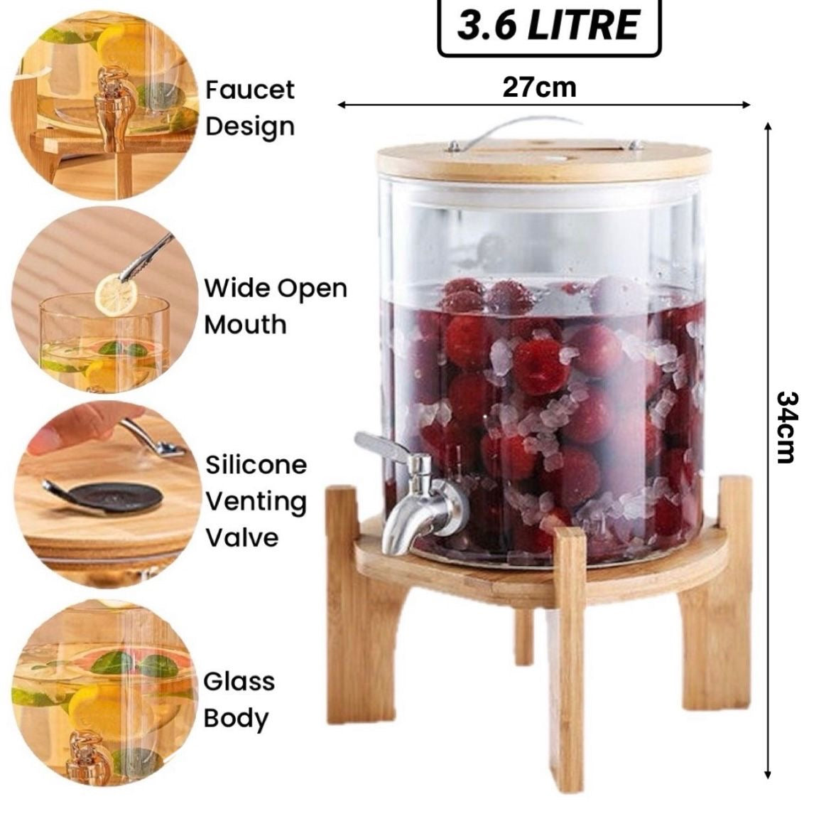 Glass dispenser