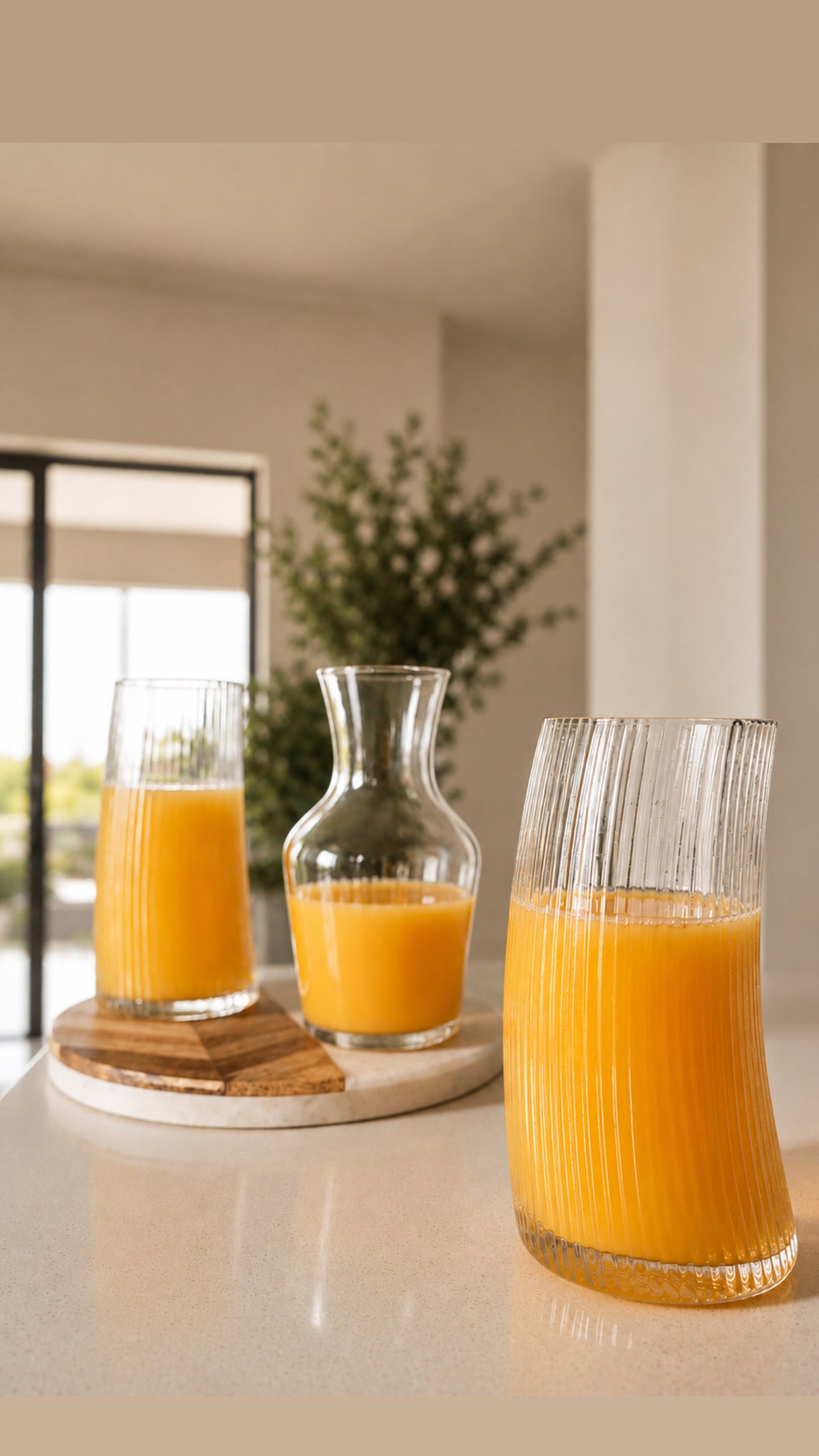 SM 500ml ribbed tumblers