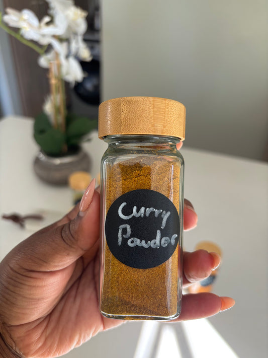 12 Spice Shaker Set Erasable Labels