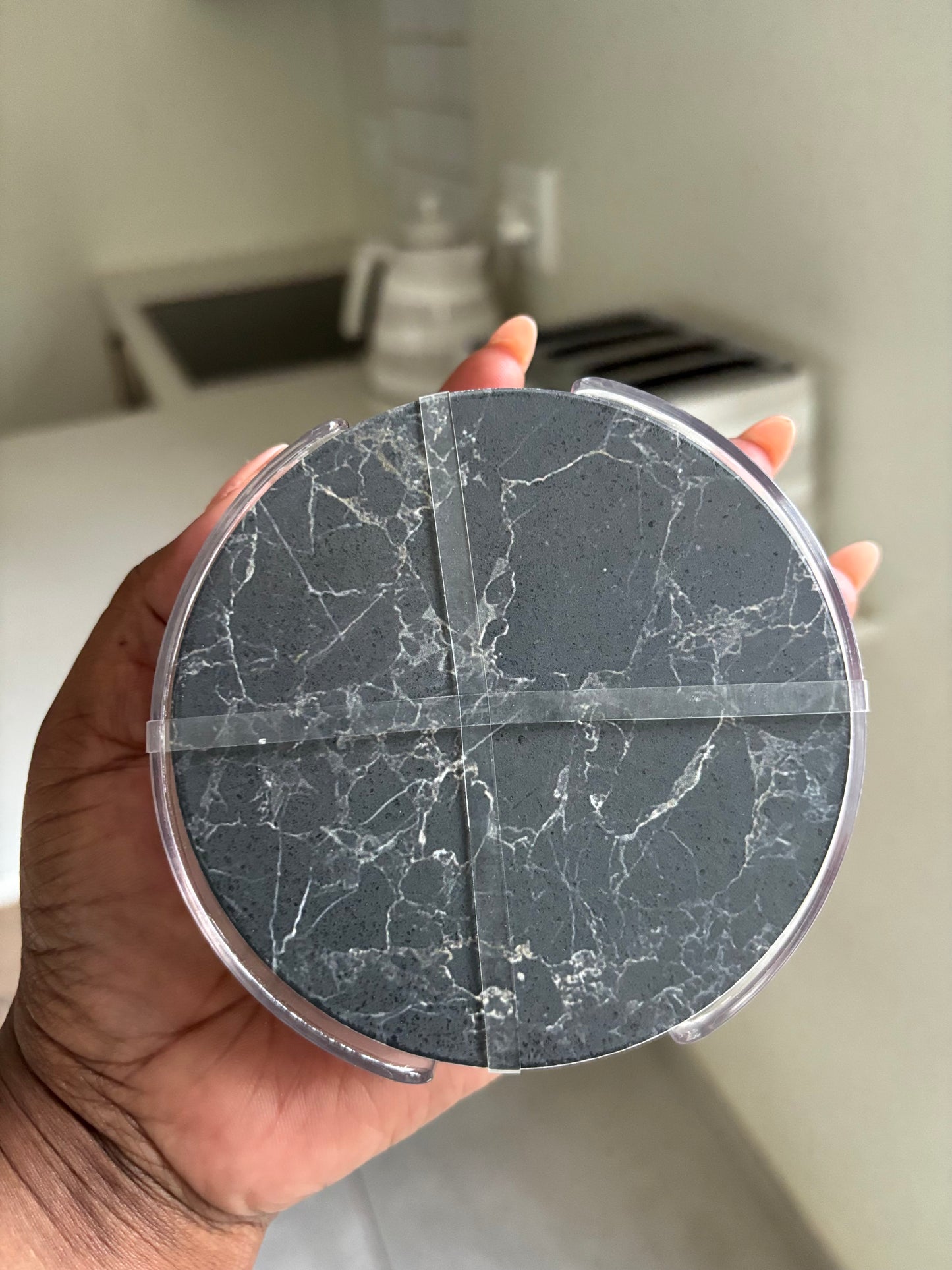 Black marble pattern