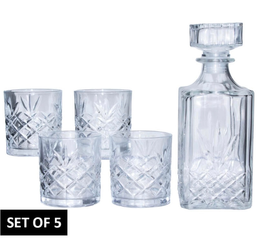 CM 5 pcs whiskey set