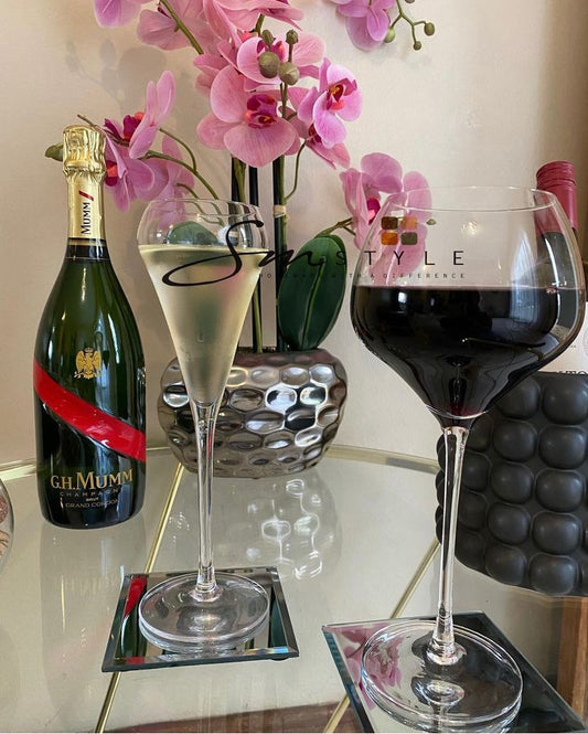 Tulip flute & Wine glasses Combo