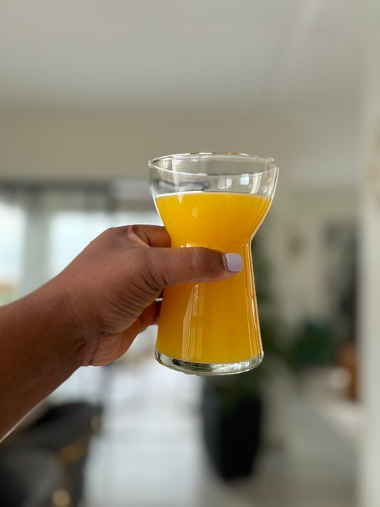 Sunrise sipper glasses