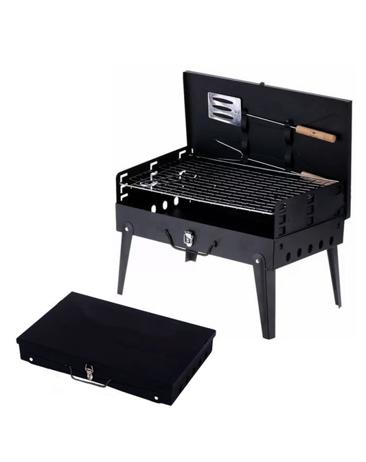 Foldable braai stand incl utensils