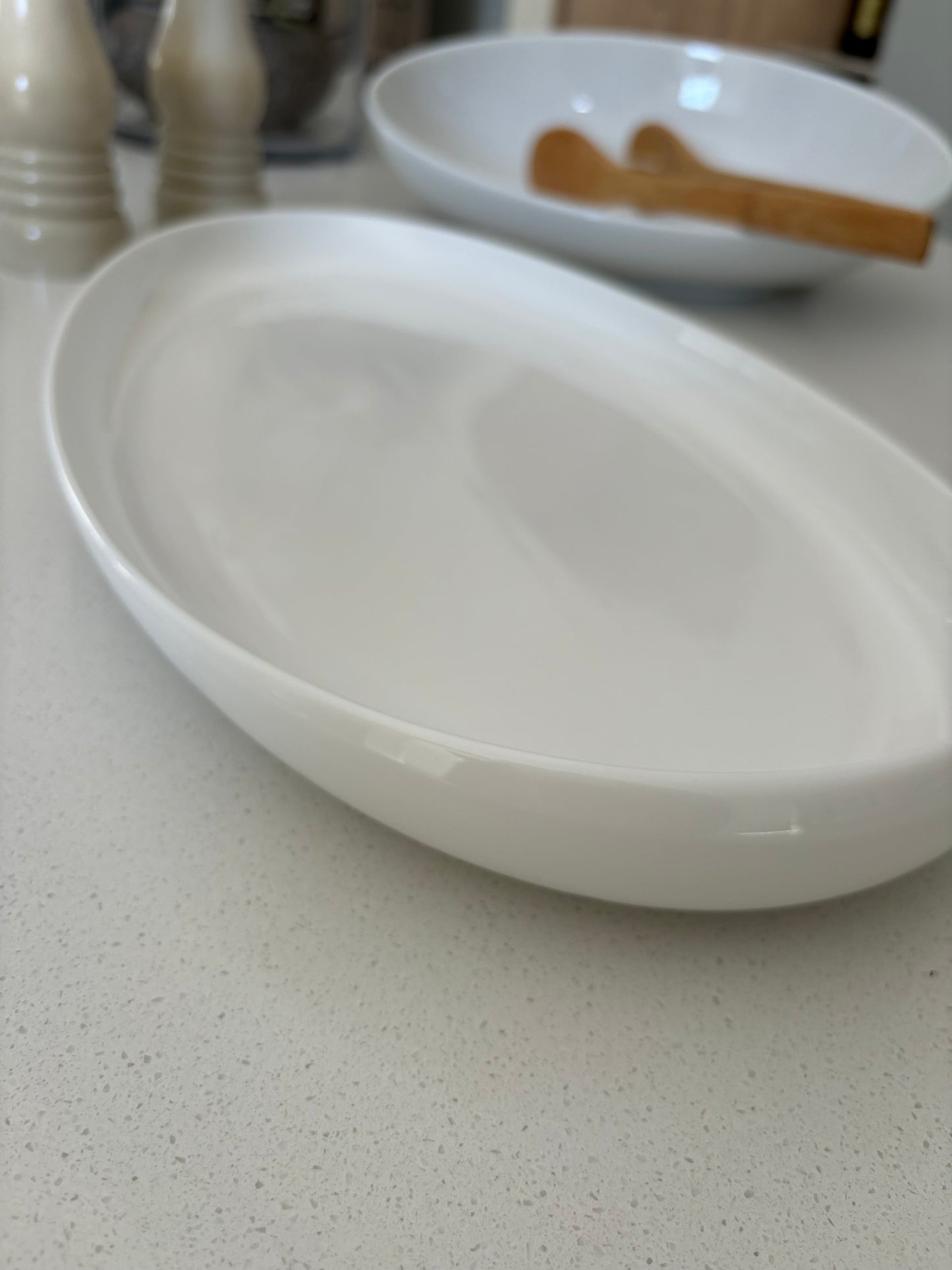 SM  ceramic serving set in stock