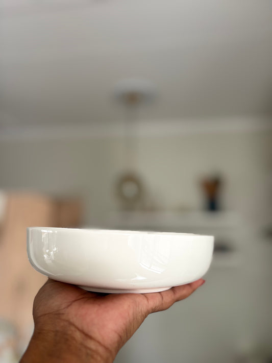 ZE white bowls