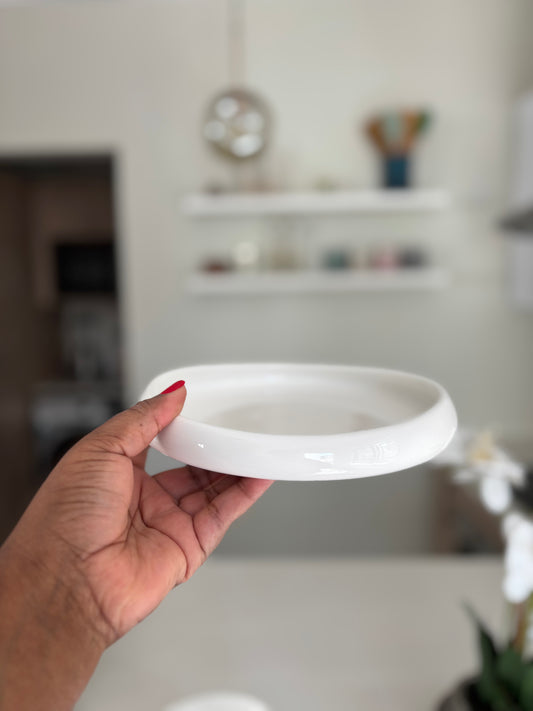 SM stylish white bowls