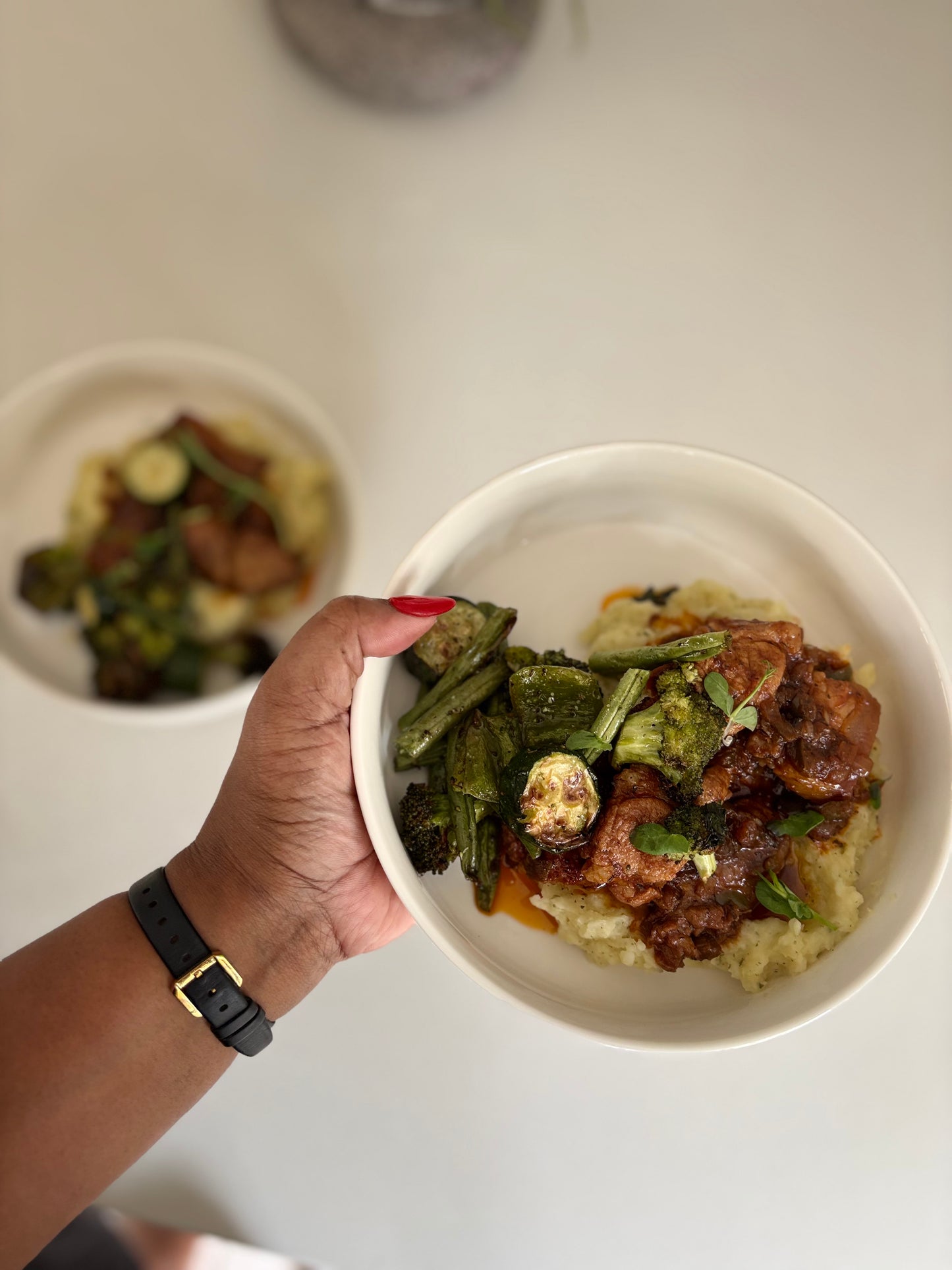 ZE white bowls