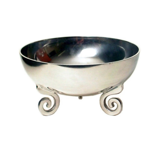 CM swirled - Metal bowl