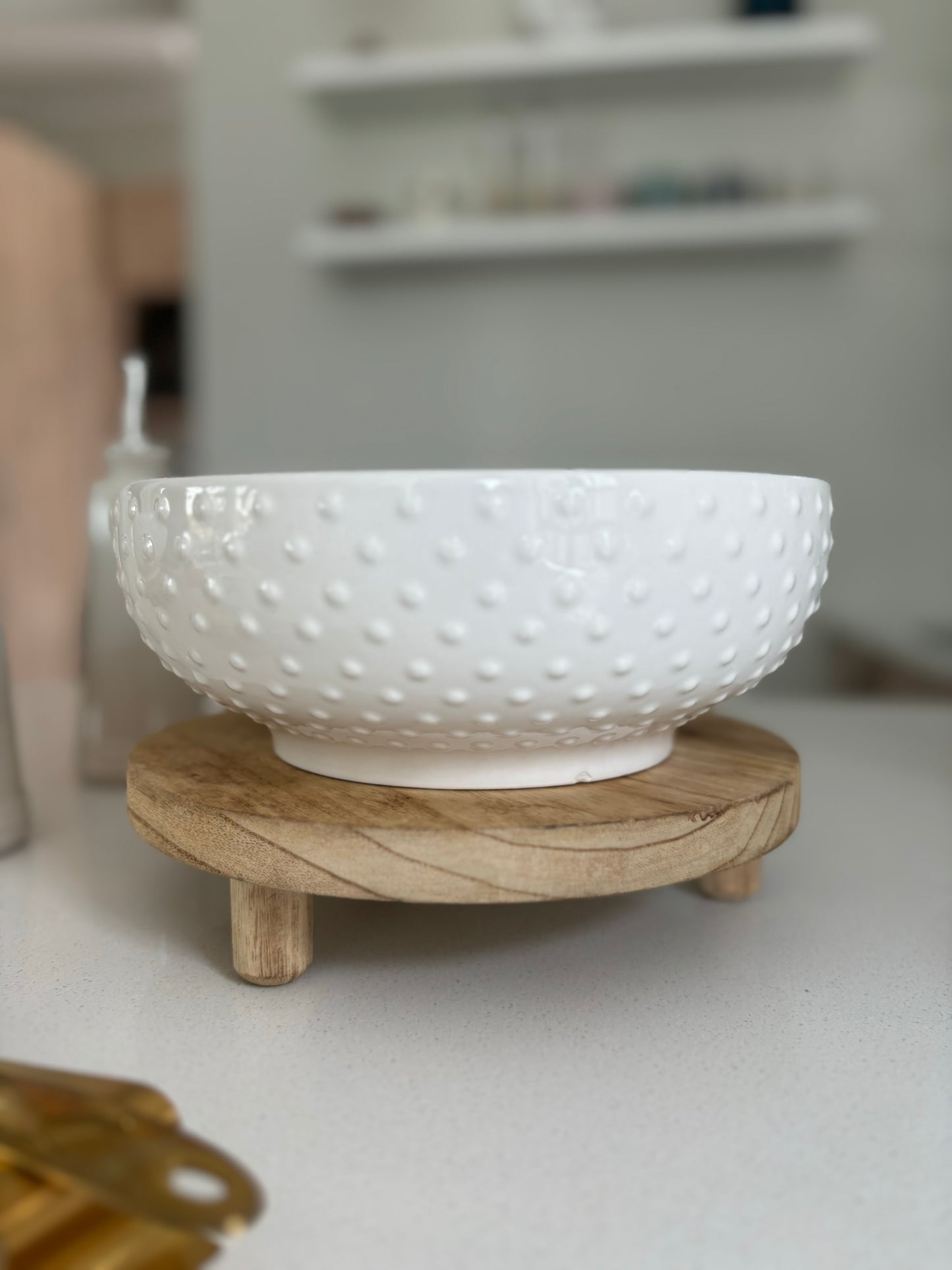SM Dotted salad bowls