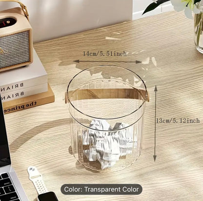 Acrylic ice bucket with handle