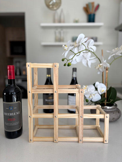 Wine rack - 6 bottles