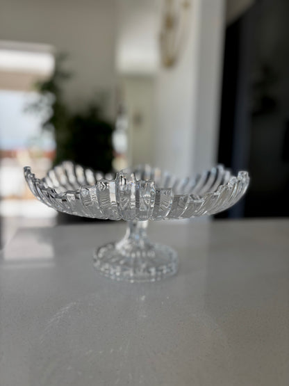 SM crystal clear cake stand