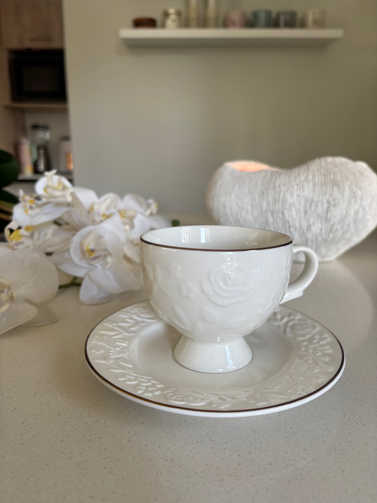 Rosette Tea set
