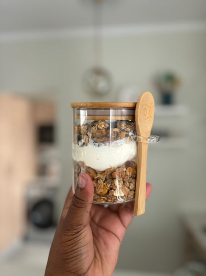 Thrive glass jars