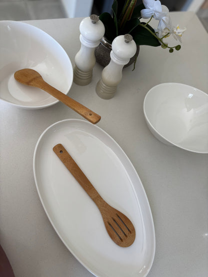 SM  ceramic serving set in stock