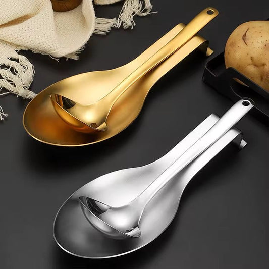 Metal spoon rest