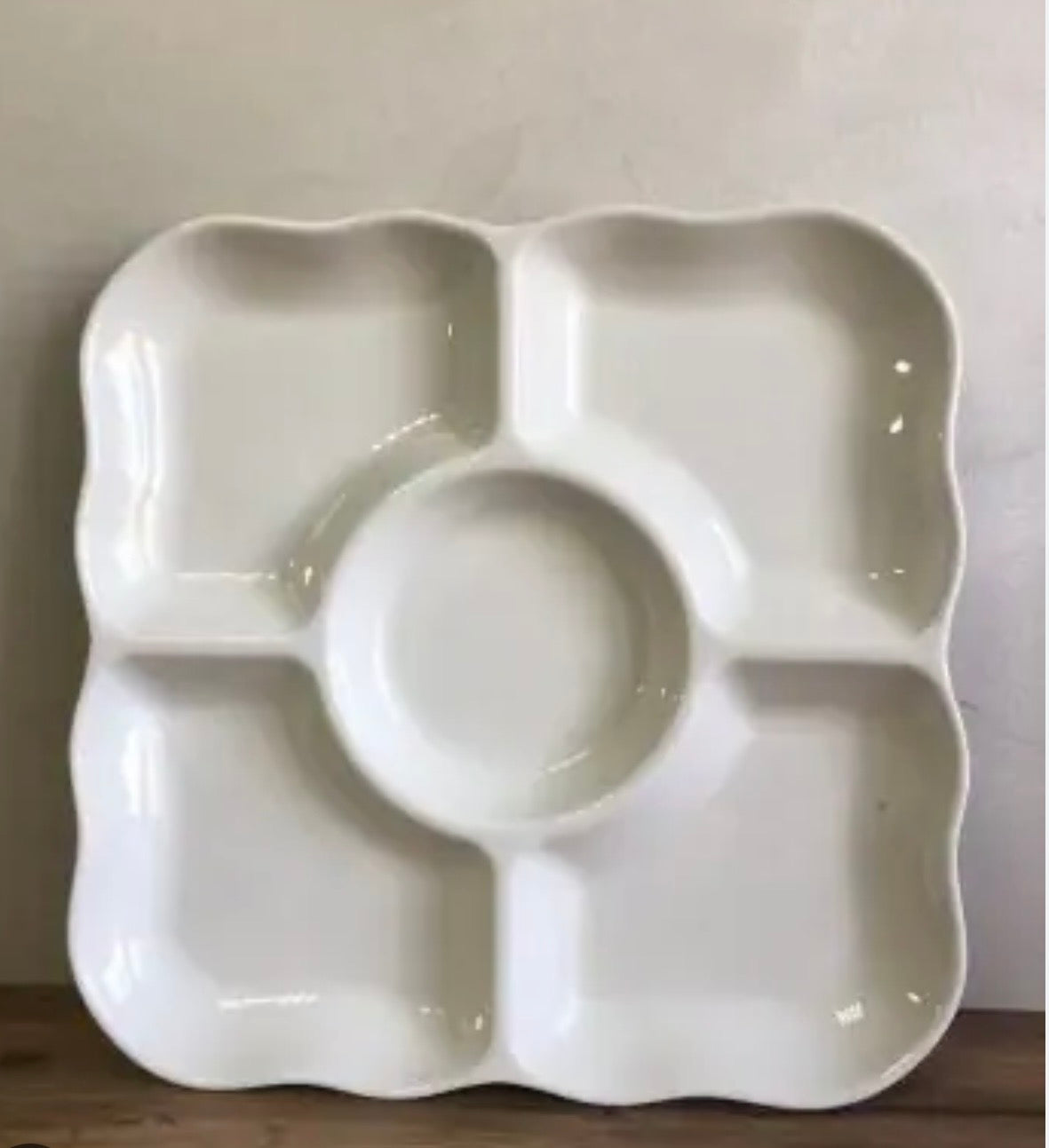 Ceramic 5 divider platter