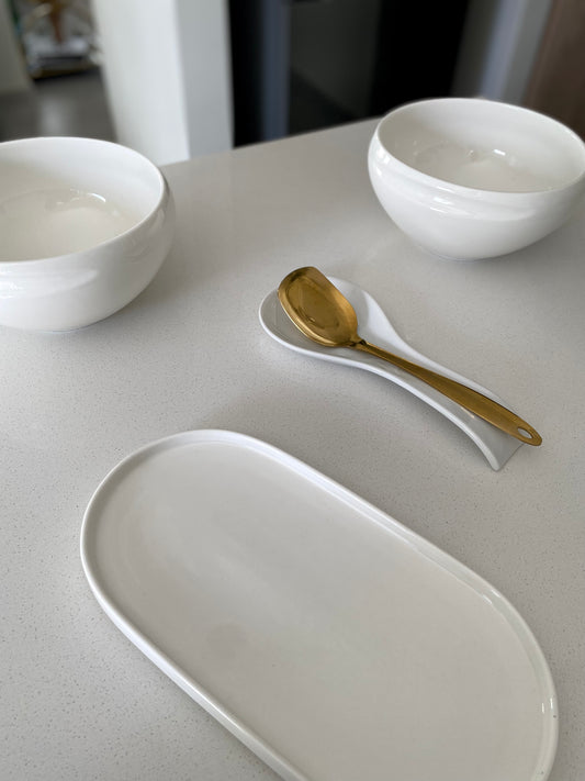 CM ceramic serving set