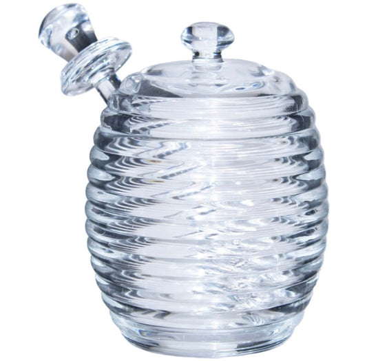 Honey pot with lid
