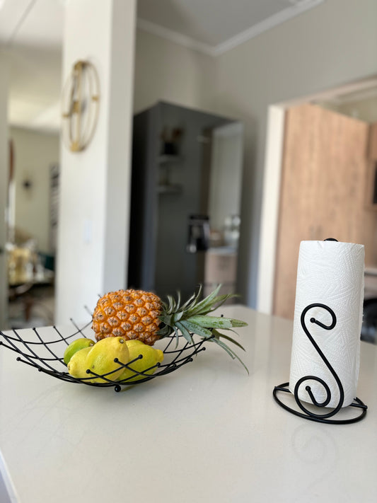 CM combo - fruit basket + paper towel tand