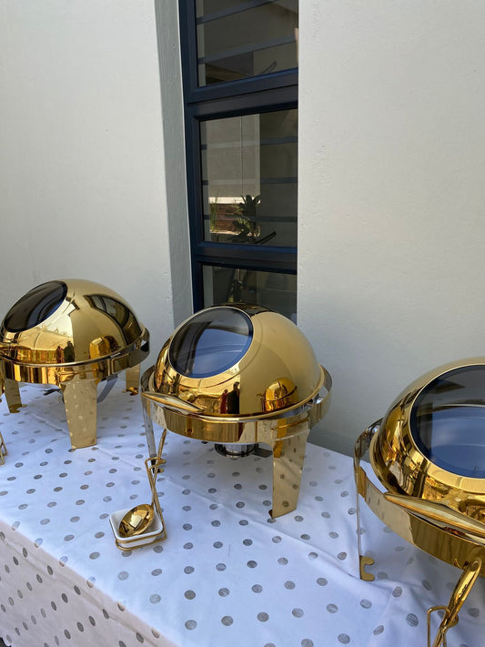 9Litre gold  window chafing dish